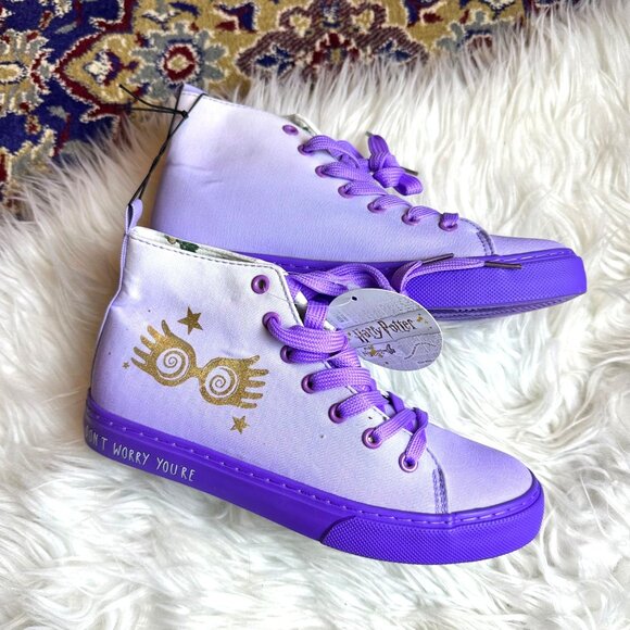 Harry Potter Shoes - Harry Potter Luna Lovegood Spectrespecs Hi-Top Sneakers Womens Size 7 Shoes